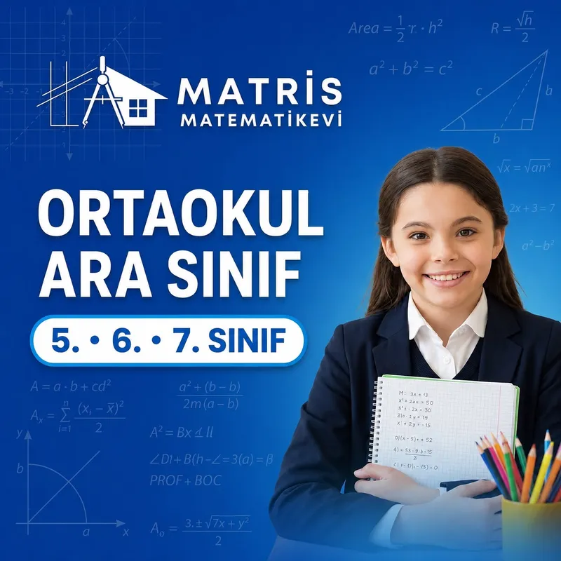 Ortaokul Ara Sınıf Matematik Gelişim Paketi | 10 Ders