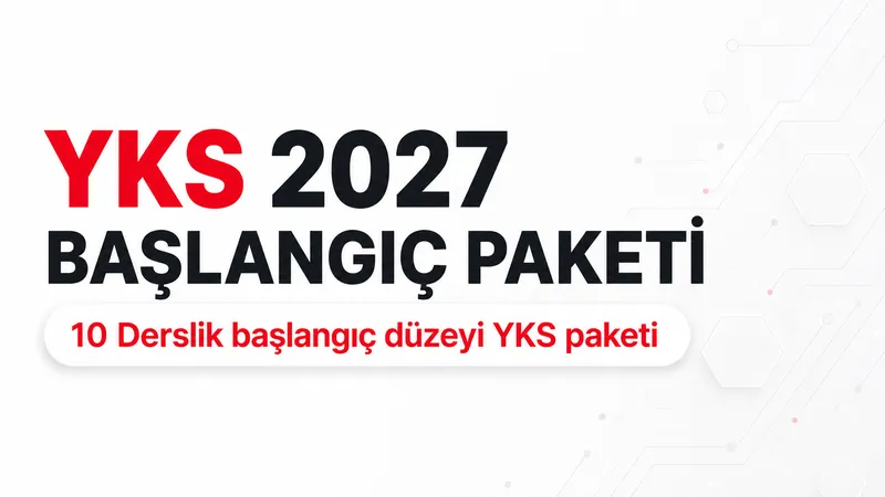 YKS Başlangıç Paketi